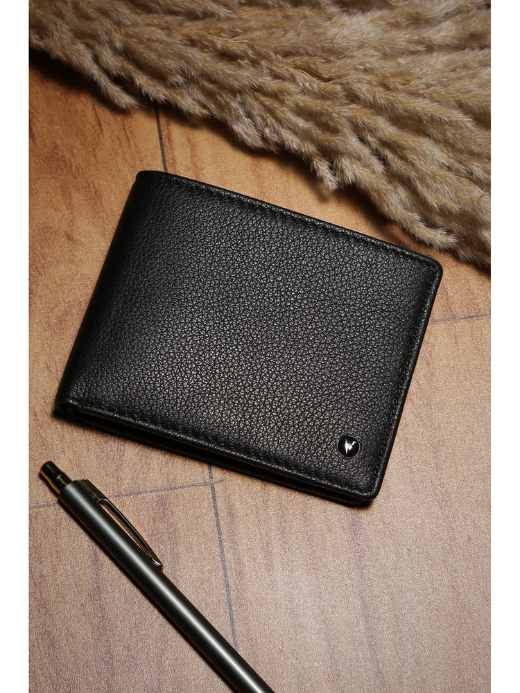Van Heusen Men Black Genuine Leather Wallet-picture-37