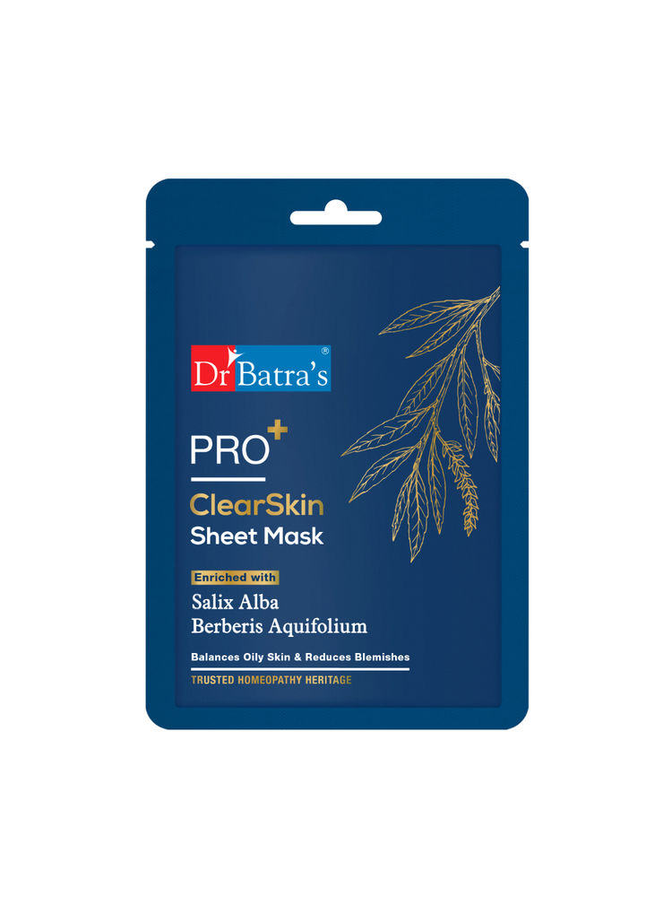 dr.batra's Dr Batras Pro + Clear Skin Sheet Mask,Get Glowing Skin, Paraben free,All Skin Type,Natural Extract-picture-25