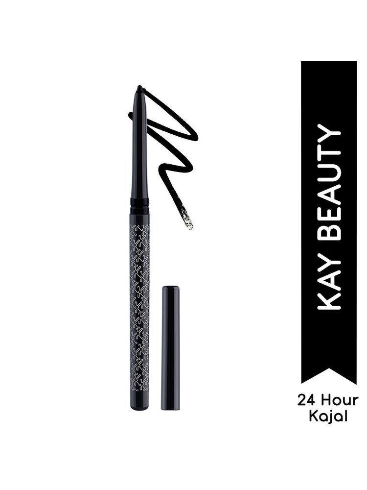Kay Beauty Waterproof 24 Hour Kajal - Spade Black