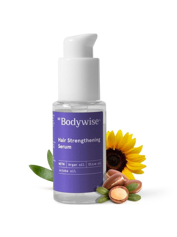 Be Bodywise Hair Strengthening Serum - Controls Frizz, Detangles & Treats Dry, Damaged Hair-picture-0