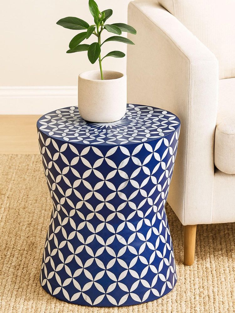JABRIX Bone Inlay Side Table - Liza-picture-13
