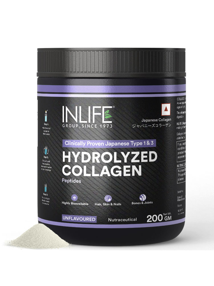Inlife Japanese Hydrolyzed Collagen Peptides Powder - Unflavoured-picture-31