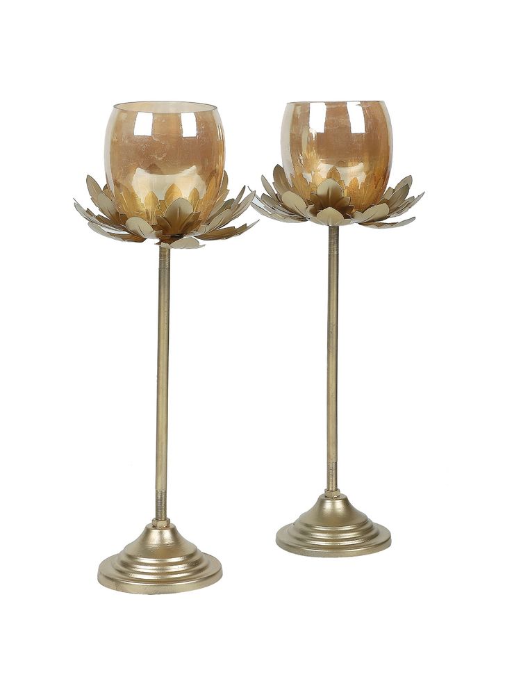 Amaya Decors Hammered Flower Detachable Set of 2-image-37
