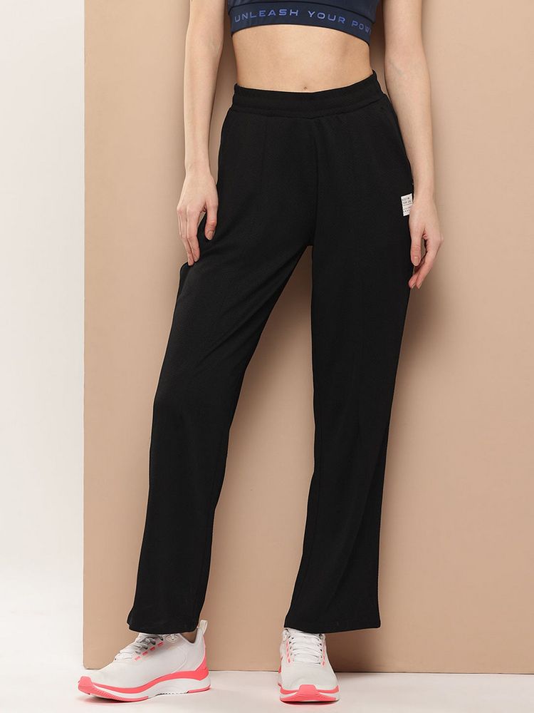 Alcis Urban Uplift Women Black Track Pant-picture-24