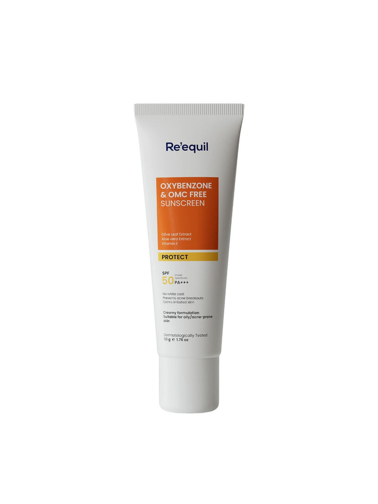 Re'equil Oxybenzone And Omc Free Sunscreen SPF 50 PA+++