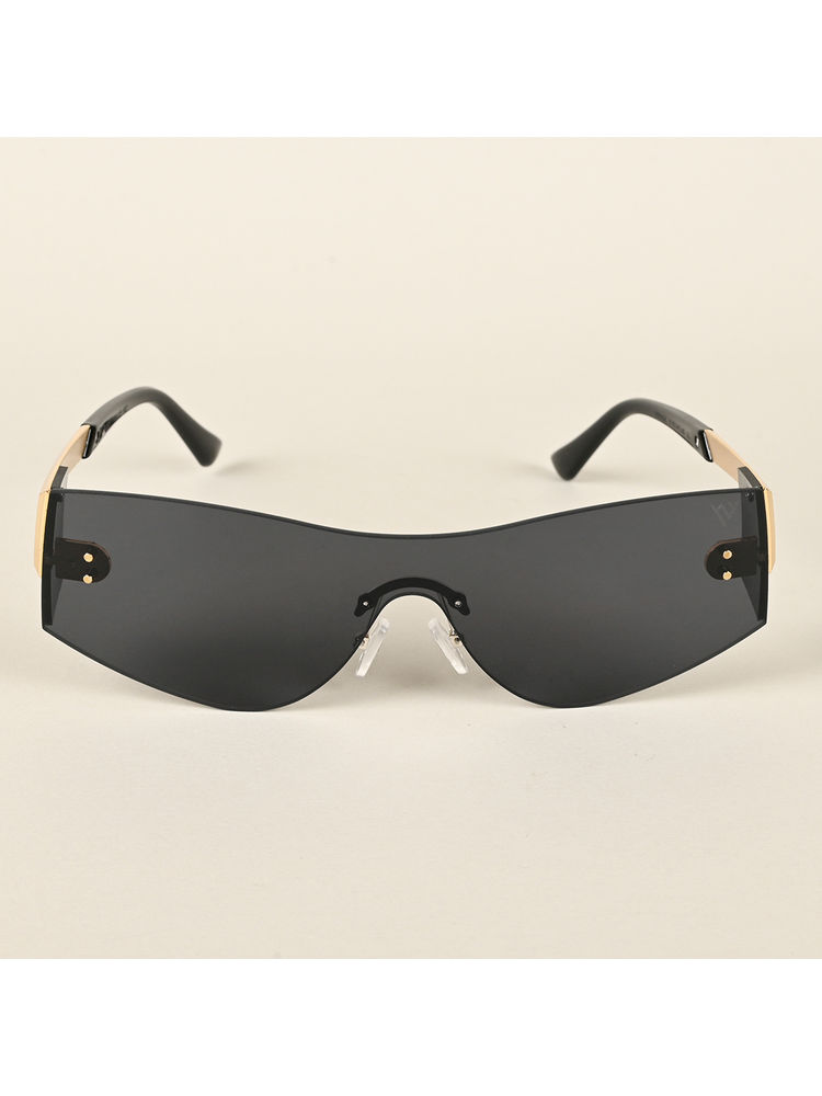 Voyage Black Wrap Around Sunglasses for Men & Women - 3567MG4519-picture-20