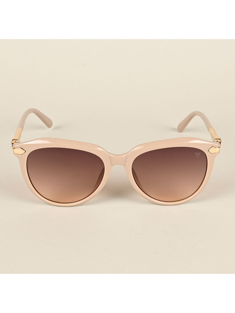 Voyage Brown Oval Sunglasses for Women - G15059MG4224-image-48