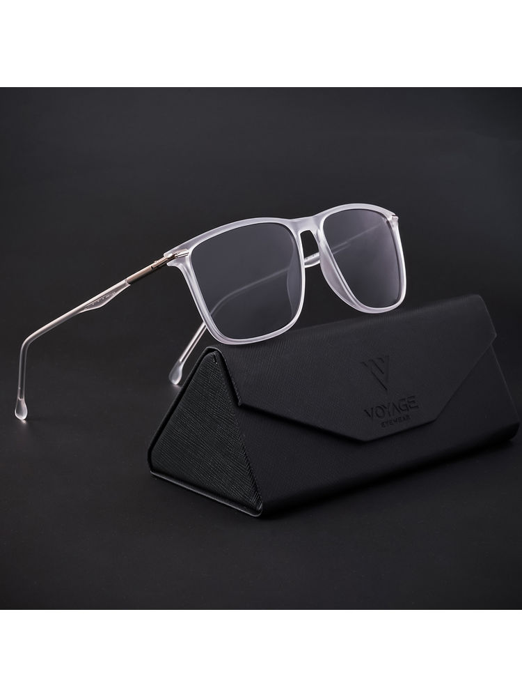 Voyage Clear Polarized Wayfarer Sunglasses for Men & Women - TR8072PMG4303-picture-10