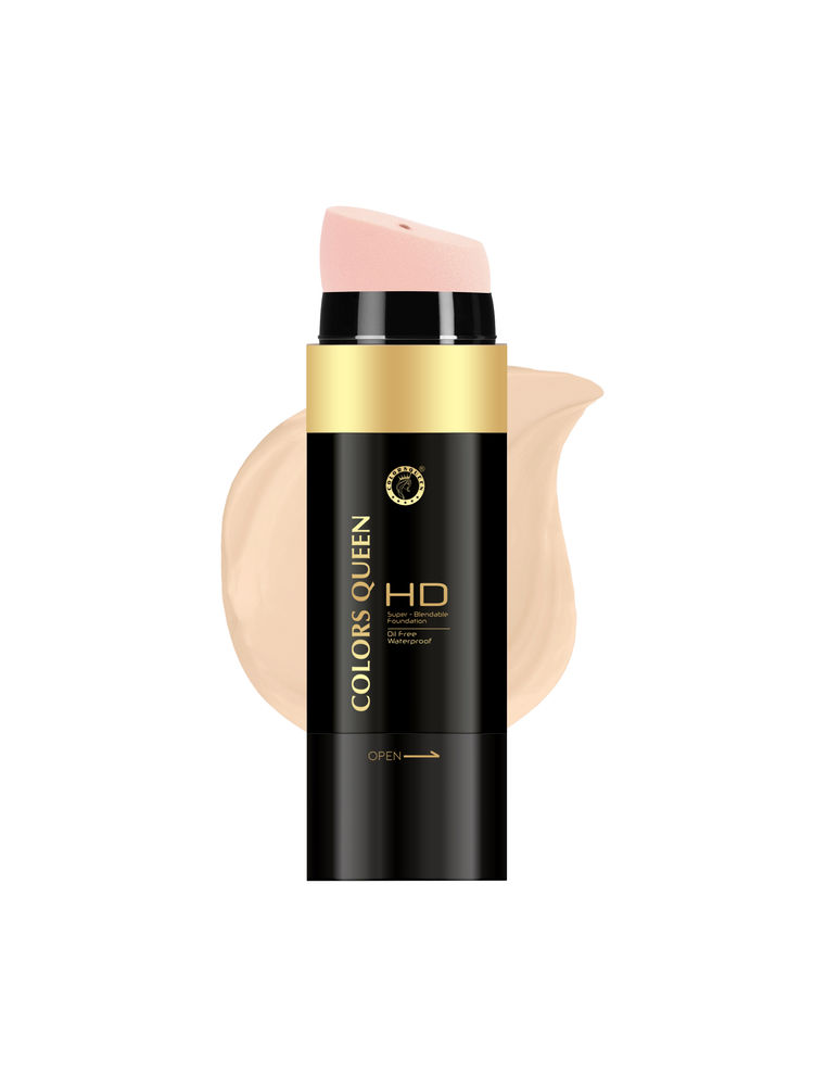Colors Queen Hd Super Blendable Oil Free & Waterproof Foundation-picture-12