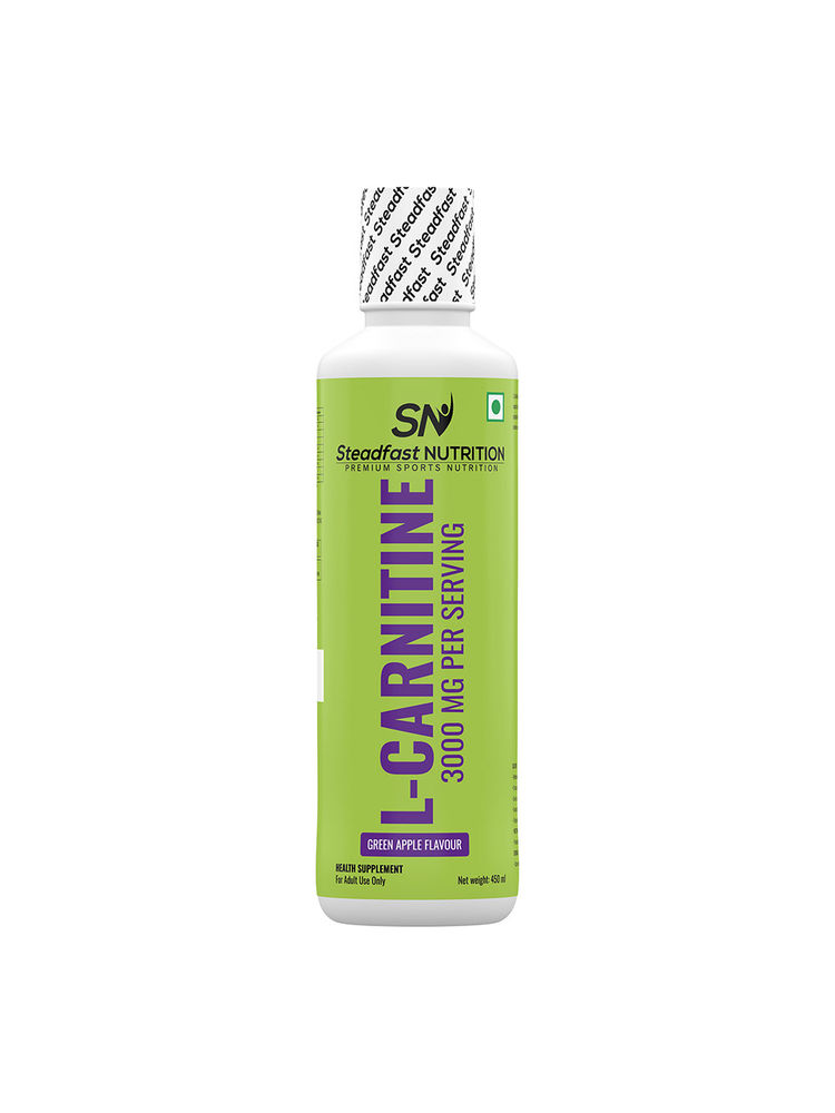 Steadfast NUTRITION L-Carnitine Liquid Supplement Vitamin B5 - Green Apple Flavour-picture-20