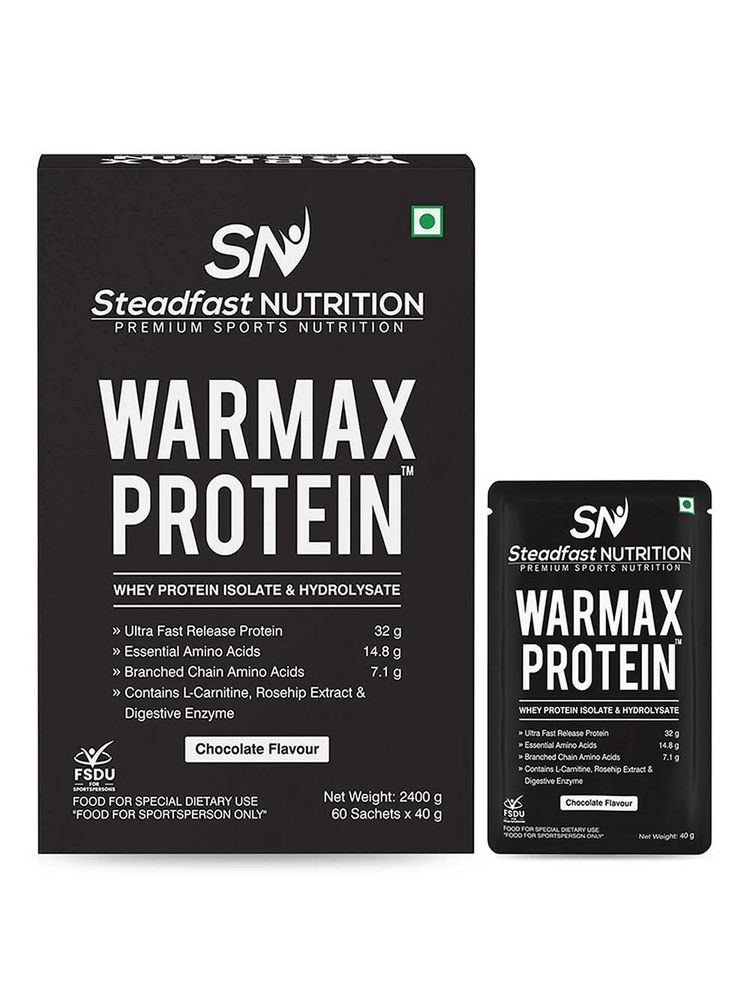 Steadfast NUTRITION Warmax Protein Warrior Inside You Sachets Chocolate Flavour-picture-20
