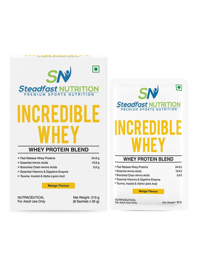 Steadfast NUTRITION Incredible Whey Protein Blend For An Incredible You - Mango-picture-4