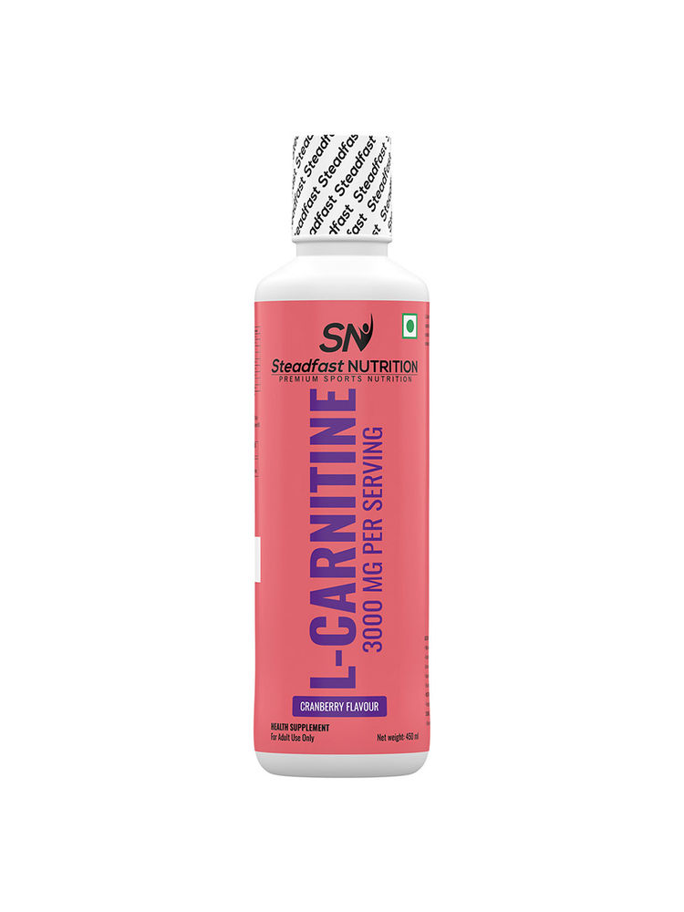 Steadfast NUTRITION L-Carnitine Liquid Supplement With Vitamin B5 - Cranberry Flavour-picture-33
