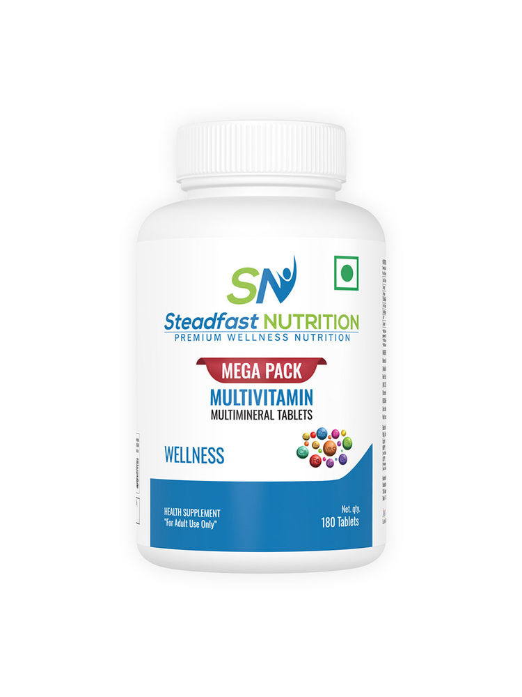 Steadfast NUTRITION Multivitamin Mega Pack Minerals Vitamins Omega-3 Fatty Acids Immunity-picture-48