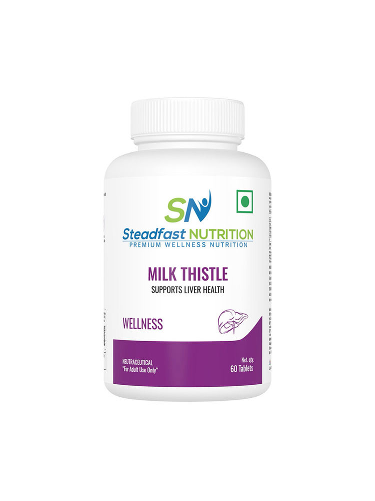 Steadfast NUTRITION Milk Thistle Liver Detox Supplement For Men & Women-picture-4