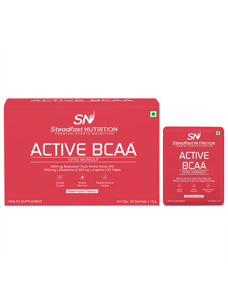 Steadfast NUTRITION Active Bcaa For Muscle Recovery & Endurance, Intra-Workout - Watermelon-picture-42