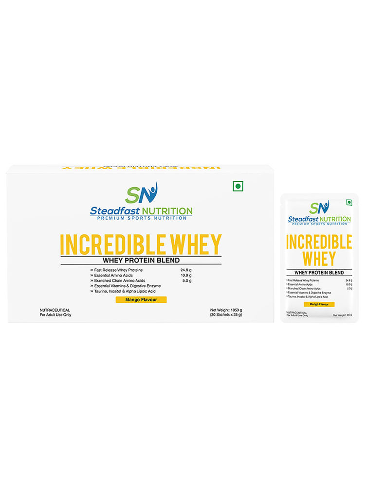 Steadfast NUTRITION Incredible Whey Protein Blend For An Incredible You Mango-image-8