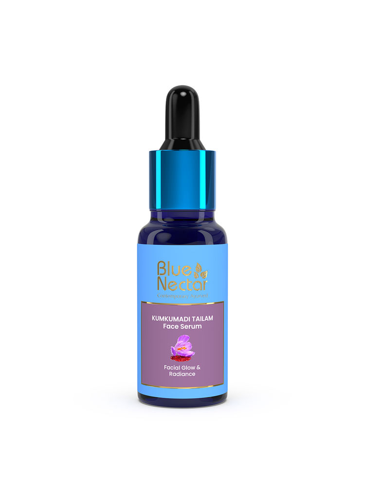 Blue Nectar Kumkumadi Tailam Face Serum for Pigmentation & Skin Brightening-picture-17