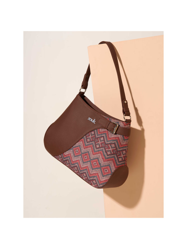 Zouk Women Multi-Color Gwalior Weaves Ira Handbag-image-18
