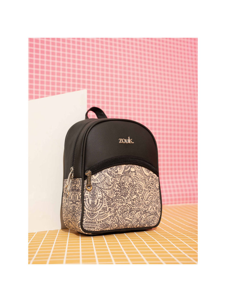Zouk Women White Colaba Shirin Dalila Mini Backpack-picture-43