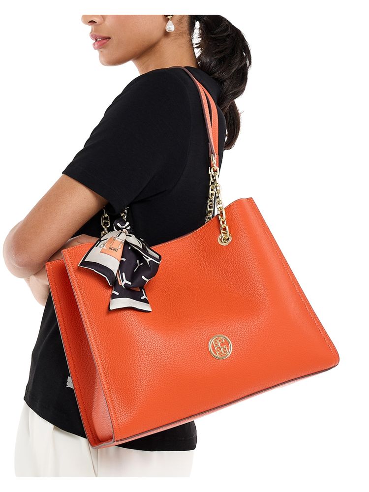 BCBG Orange Everyday Tote Bag-picture-19