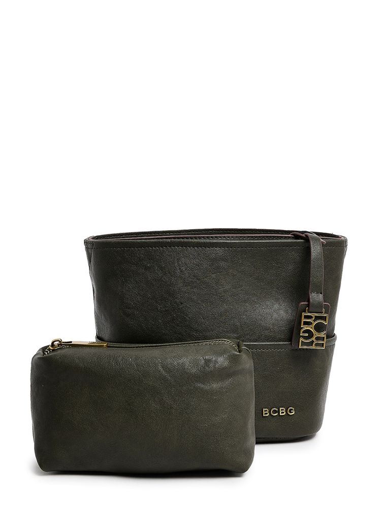 BCBG Green Logo Detail Crossbody Bag with Pouch-picture-28
