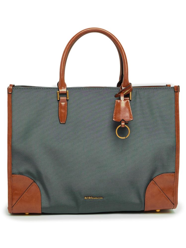 BCBG Green Tote Bag and Detachable Strap-picture-12