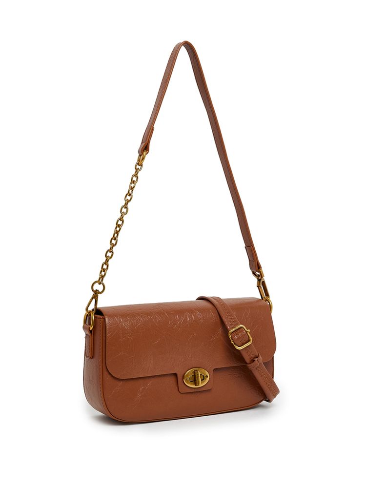 BCBG Brown Sling Bag with Detachable Handle-picture-30