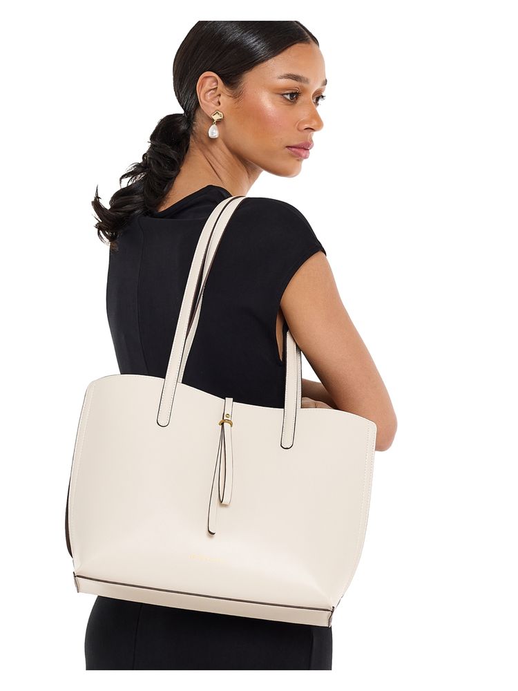 BCBG Off White Everyday Tote Bag-picture-27