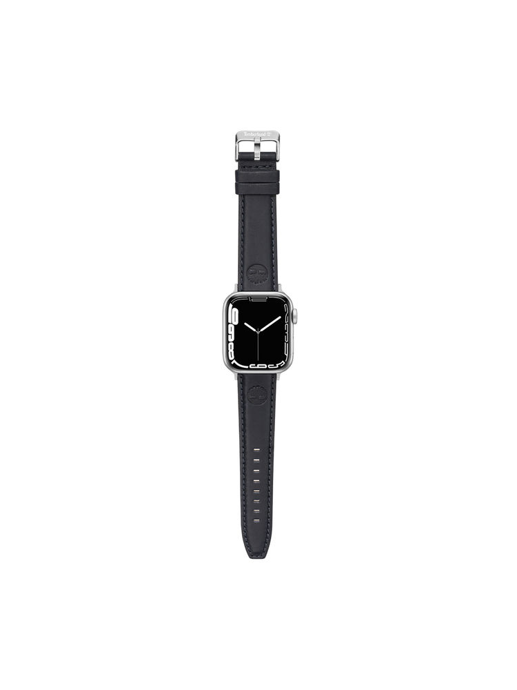 Timberland Lacandon Strap for Apple/Samsung smart watch 20mm Black Color Leather - TDOUL0000109