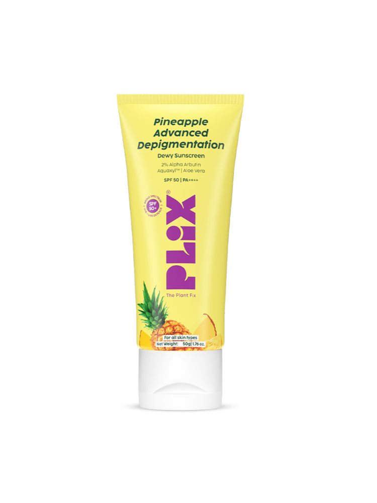 Plix Pineapple Advanced Depigmentation Dewy Sunscreen SPF 50 PA++++-image-26