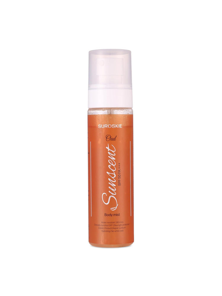 SUROSKIE Sunscent Oud Body Mist Sunscreen Body Spray SPF 50 PA+++-picture-16