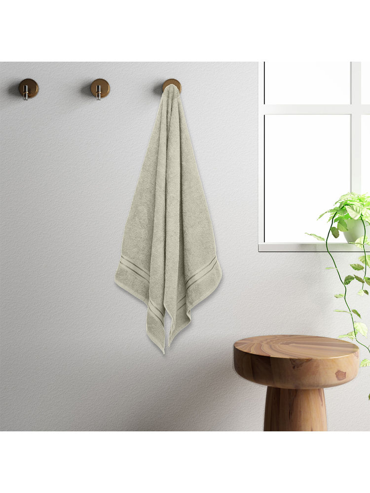 Spaces Pure Cotton Bath Towel Ultra Absorbency Easy Care Light Weight Na(Solid 70Cmx150Cm)-image-9