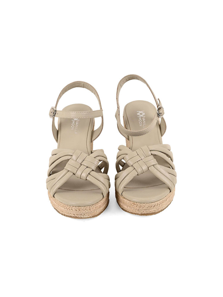 Vanilla Moon Nyela Grey Formal Wedge-image-4