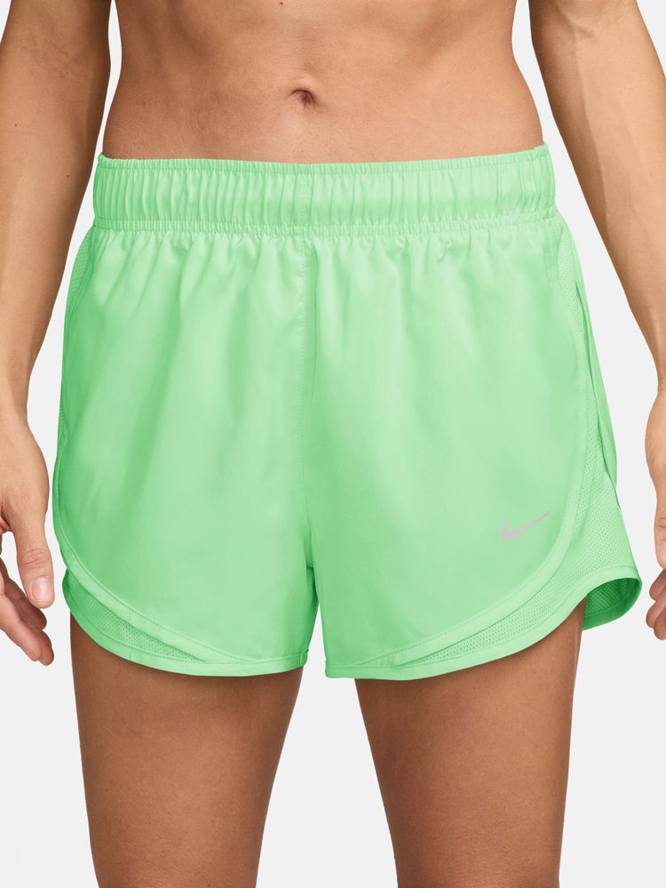 Nike Green Solid Sportswear Tempo Women Shorts - HM6097-392-picture-25