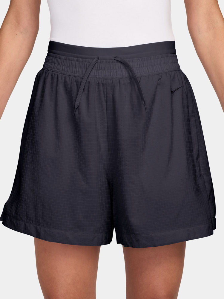 Nike Black Solid Sportswear Women Shorts - IF0564-013-image-42