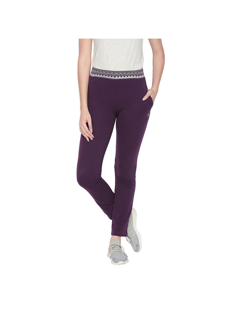 Bodycare Bodyactive Wine Color Women'S Track Pant-image-12