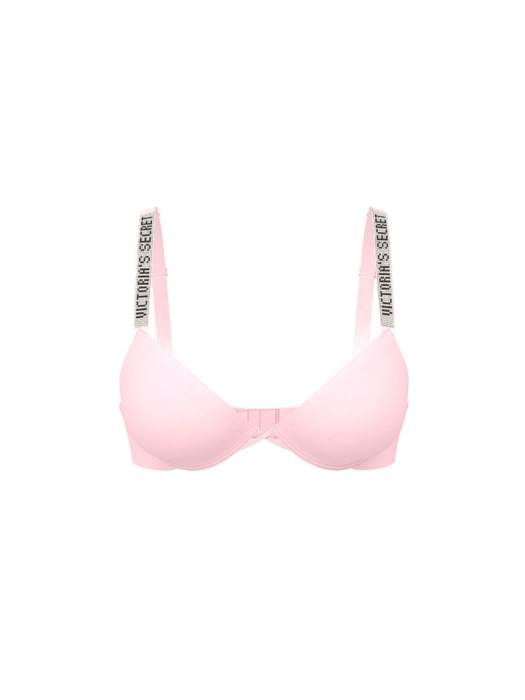 victoria's secret intimates Victoria's Secret Pink Very Sexy Bombshell Logo Shine Strap Add-2-Cups Push-Up Bra-picture-15