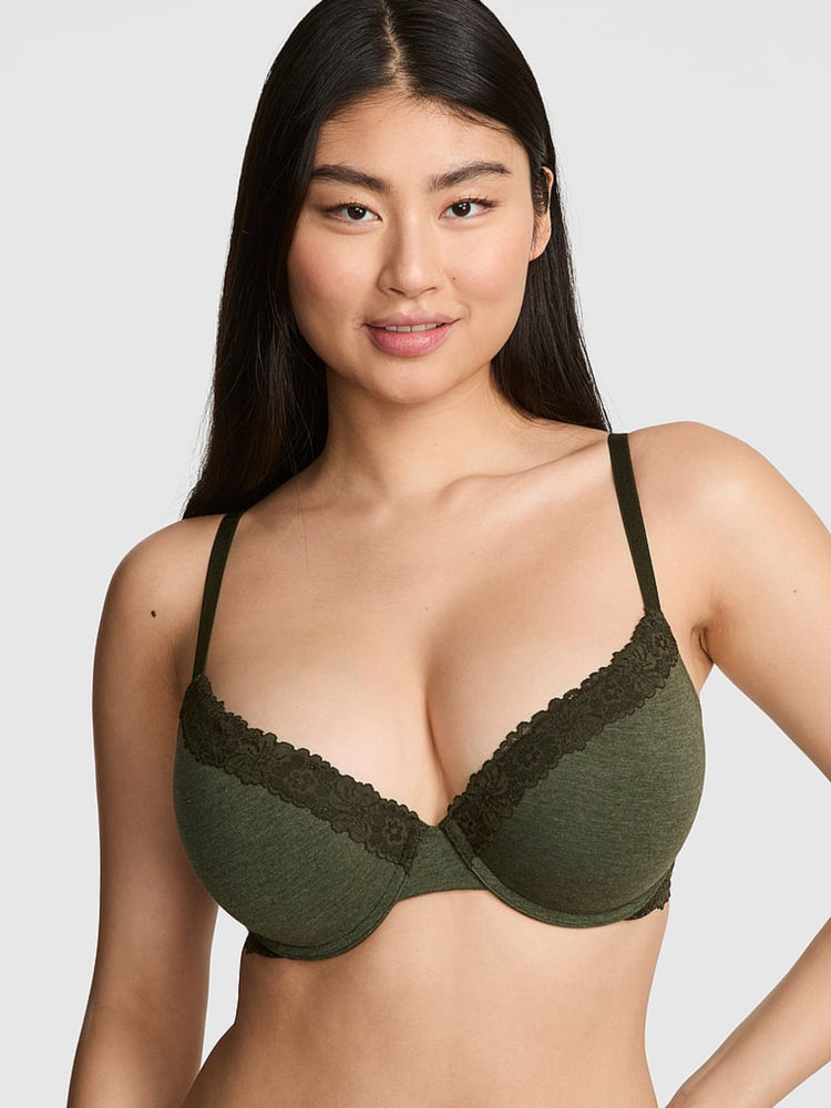 Victoria's Secret Green Wear Everywhere Push-Up Bra-image-23