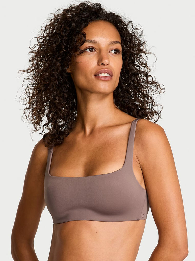 victoria's secret intimates Victoria's Secret Grey Luxe Contour Scoop Lightly Lined T-Shirt Bra-picture-34