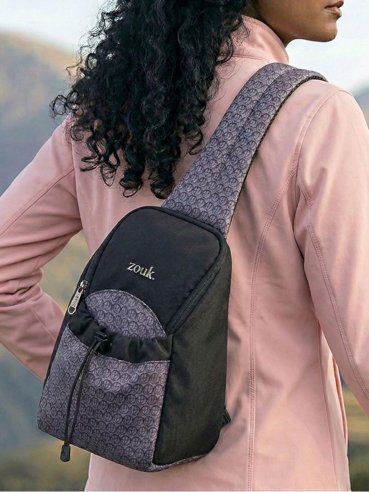 Zouk Grey Women's Zanskar Zenith Yuva Crossbody Bag-image-2