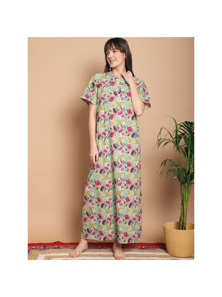 Indreams Printed Maxi Nightdress-picture-11