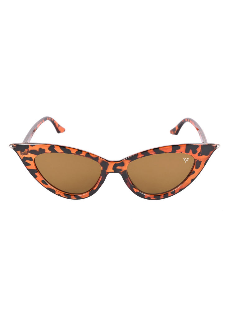 Voyage Brown Cat-Eye Sunglass for Women (97073MG3655)-picture-27
