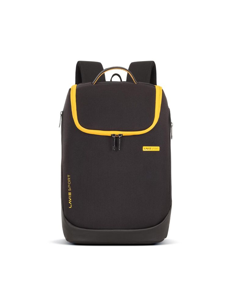 Lavie Sport Unisex Duke 15 Inch Laptop Backpack (Yellow) (M)-picture-22