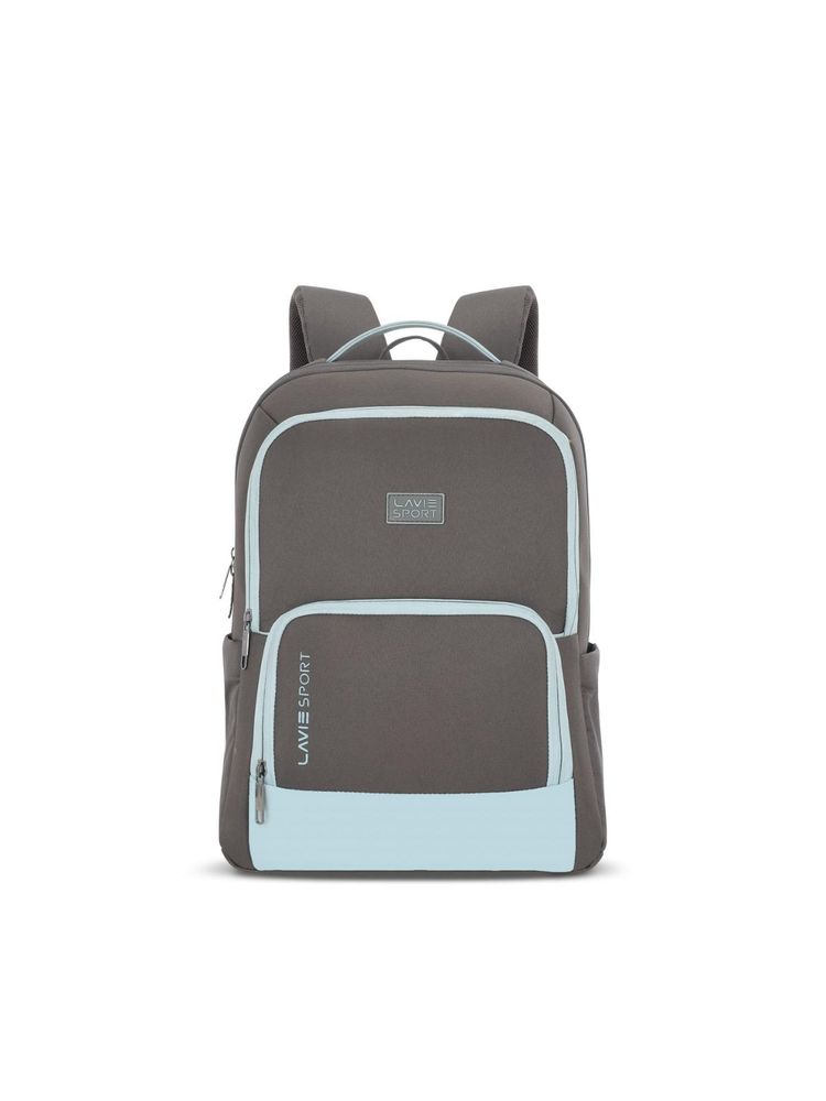 Lavie Sport Unisex Grey Baron 21L Laptop Backpack (M)-picture-11