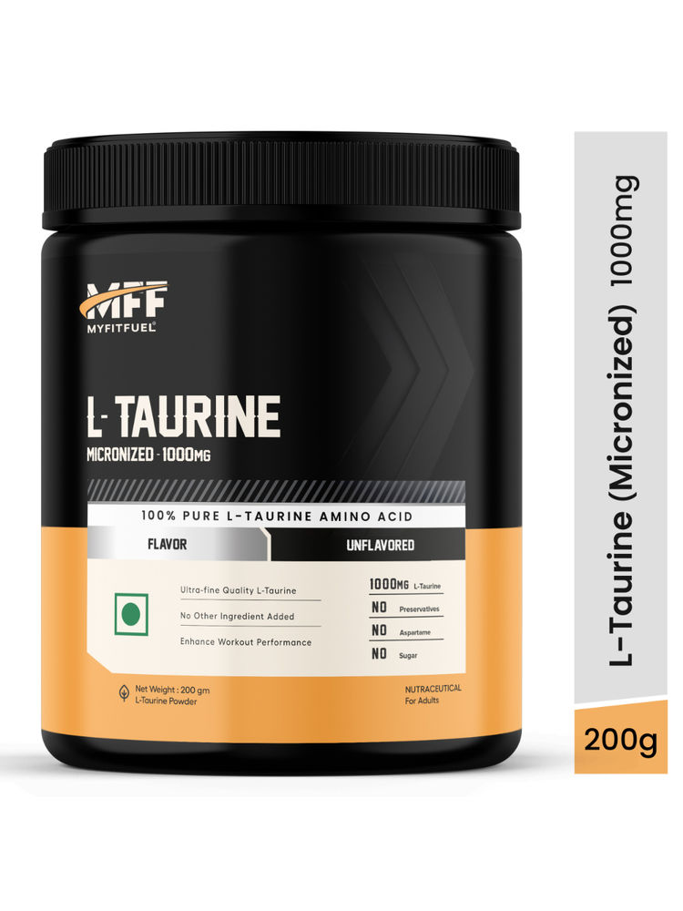 MyFitFuel L-Taurine (100% Pure, No Other Ingredient), Unflavored