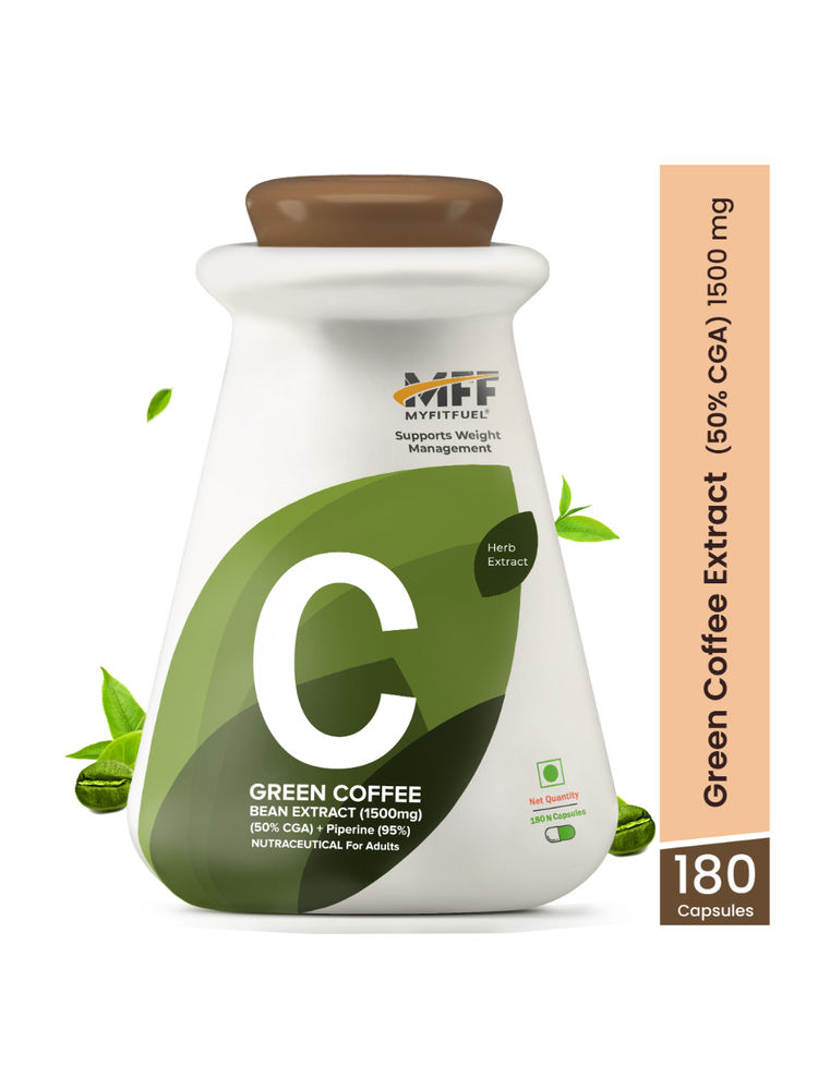 MyFitFuel Green Coffee Extract (50% CGA) + Piperine (95%) 1500mg
