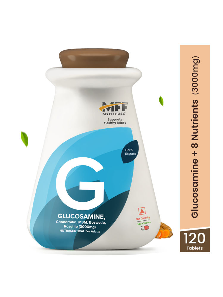 MyFitFuel Glucosamine Chondroitin Msm + Hyaluronic Acid 3000mg