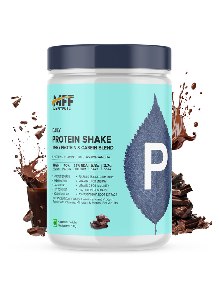 MyFitFuel Daily Protein Shake Whey Protein & Casein Blend - Chocolate