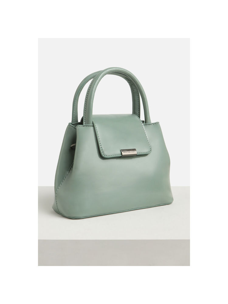 Van Heusen Women Green Solid Casual Sling Bag-image-36
